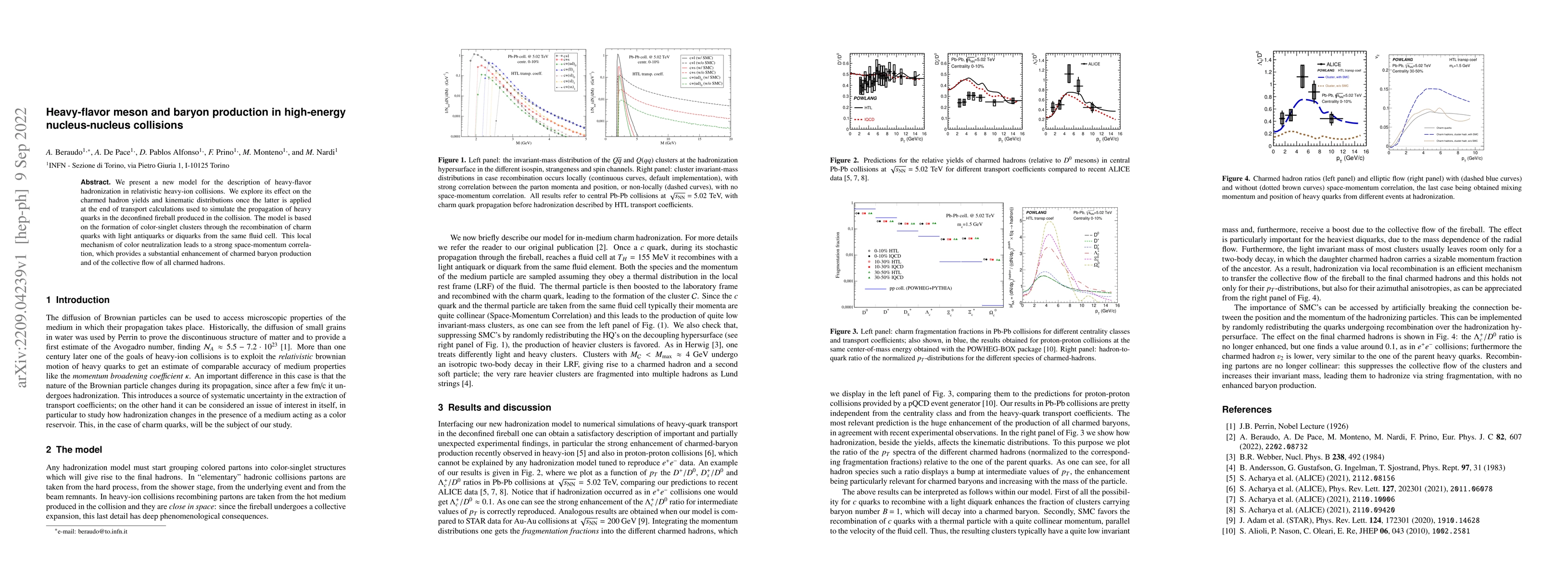 Thumbnail for Heavy-flavor meson and baryon production in high-energy nucleus-nucleus
  collisions