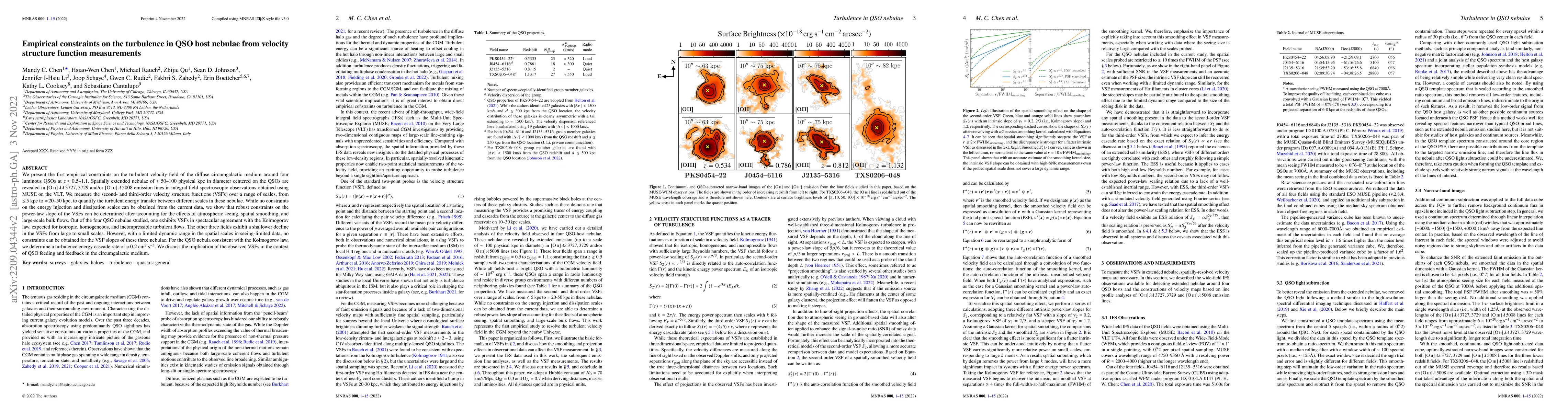 Thumbnail for Empirical constraints on the turbulence in QSO host nebulae from
  velocity structure function measurements