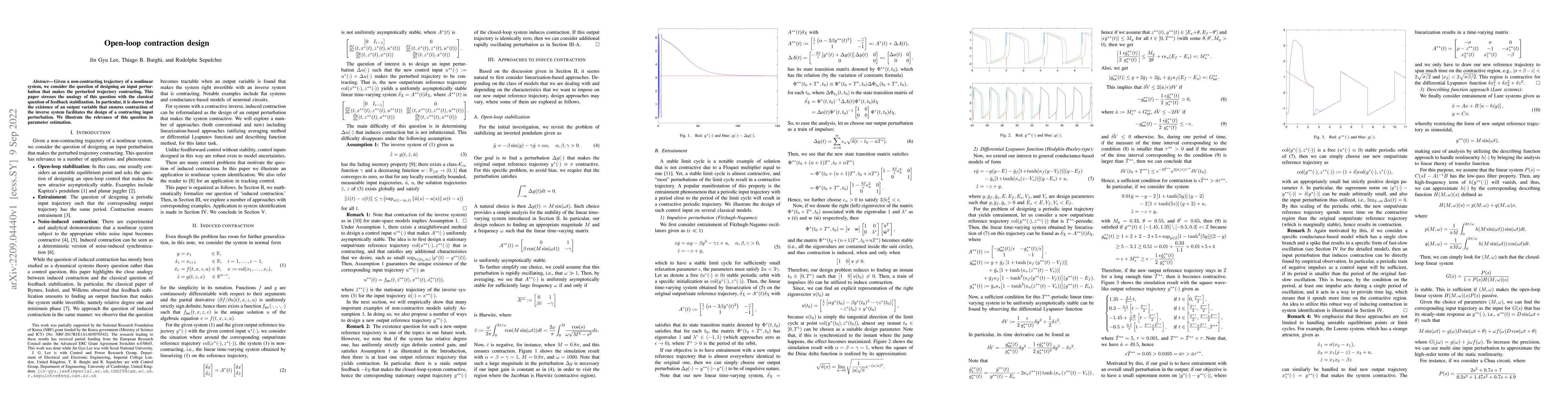 Thumbnail for Open-loop contraction design