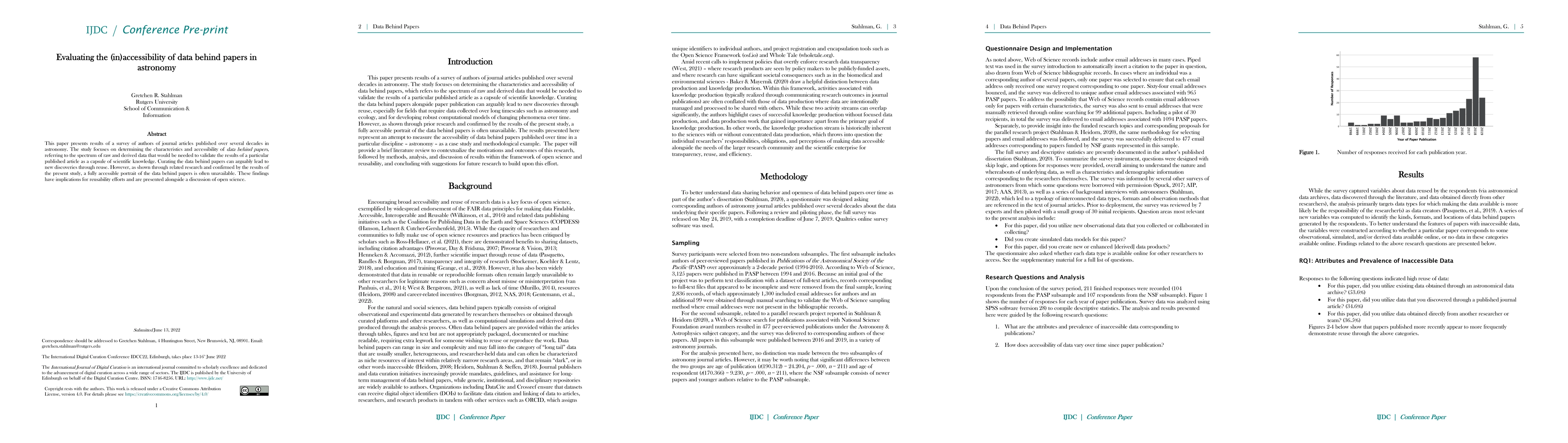 Thumbnail for Evaluating the (in)accessibility of data behind papers in astronomy