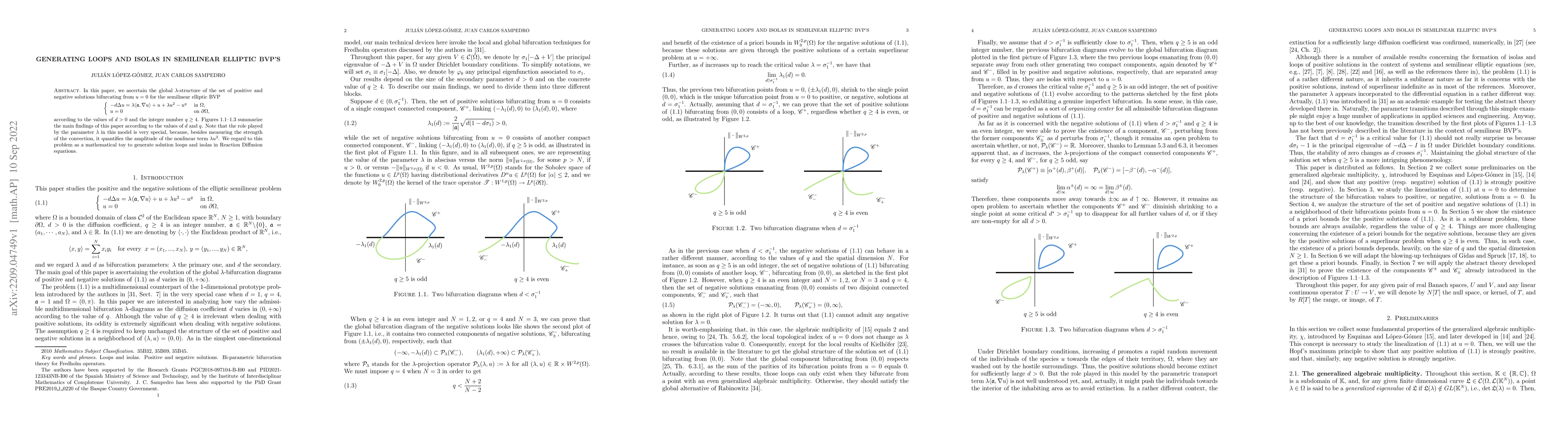Thumbnail for Generating loops and isolas in semilinear elliptic BVP's