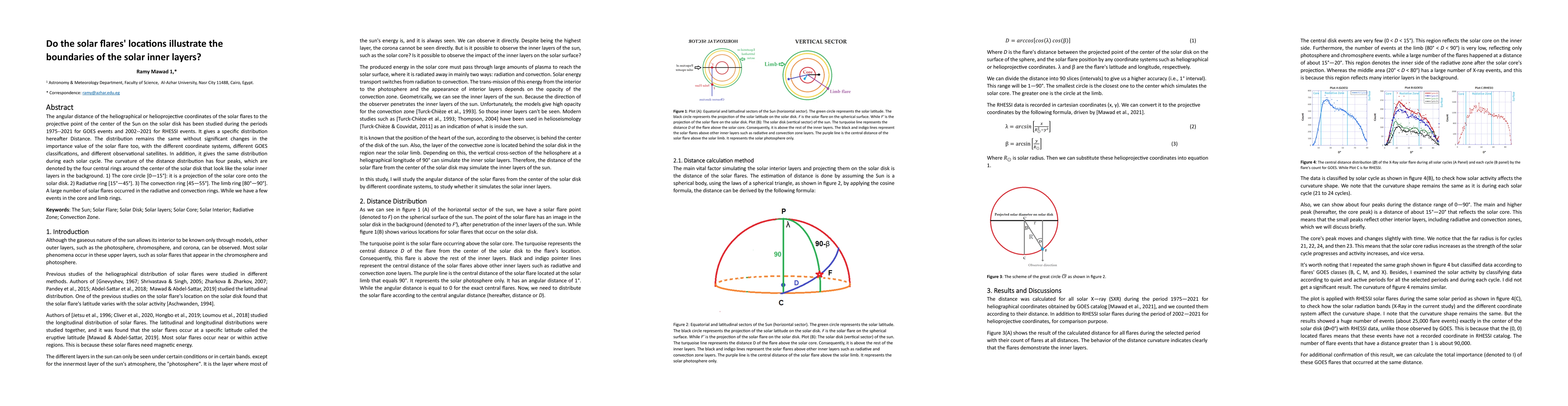 Thumbnail for Do the solar flares' locations illustrate the boundaries of the solar
  inner layers?