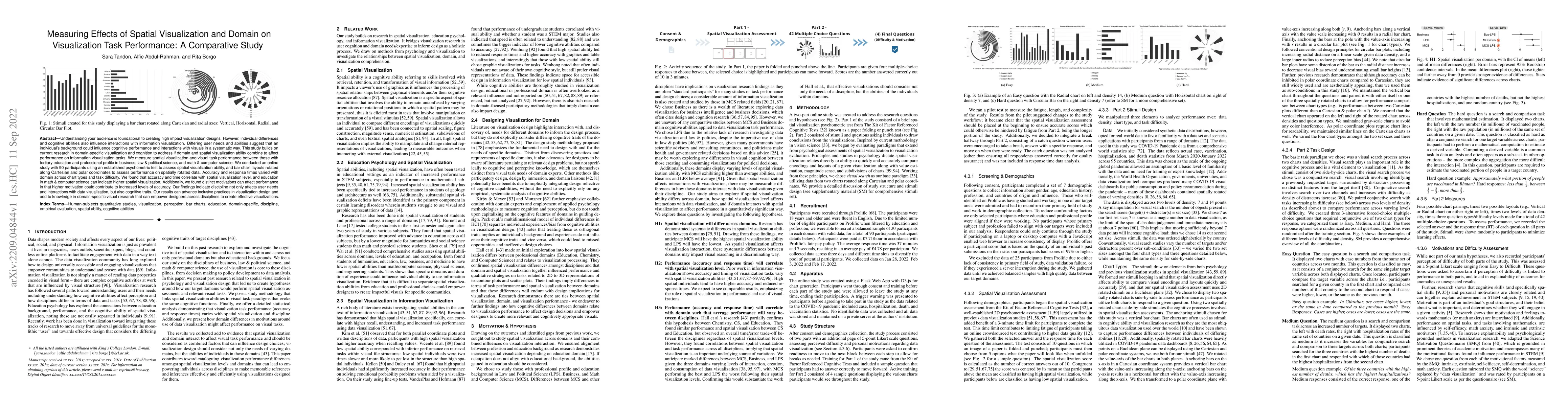Thumbnail for Measuring Effects of Spatial Visualization and Domain on Visualization
  Task Performance: A Comparative Study