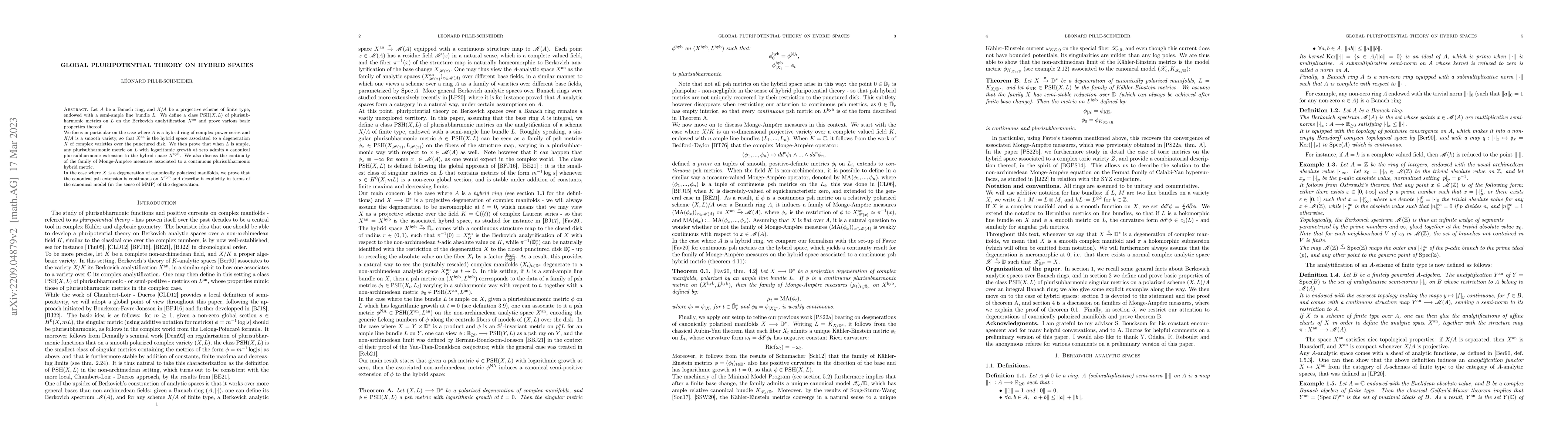 Thumbnail for Global pluripotential theory on hybrid spaces