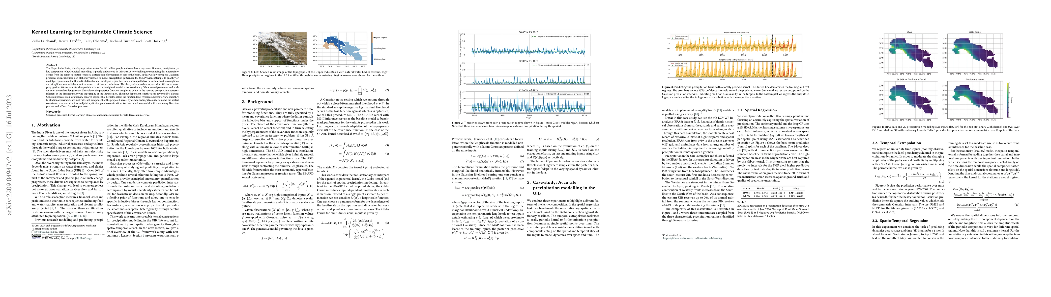 Thumbnail for Kernel Learning for Explainable Climate Science