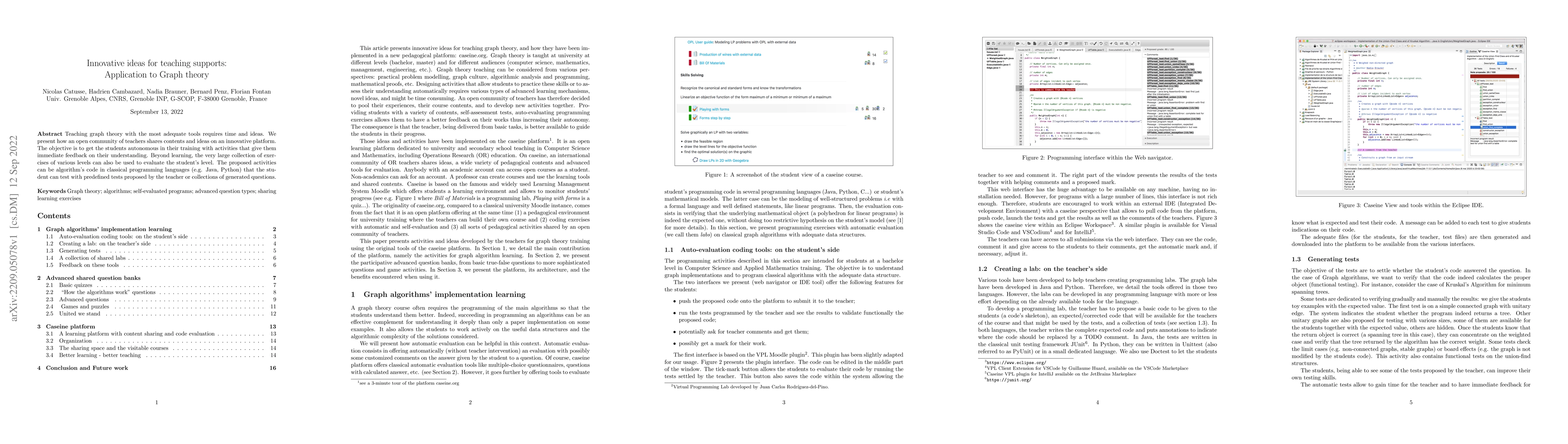 Thumbnail for Innovative ideas for teaching supports: Application to Graph theory