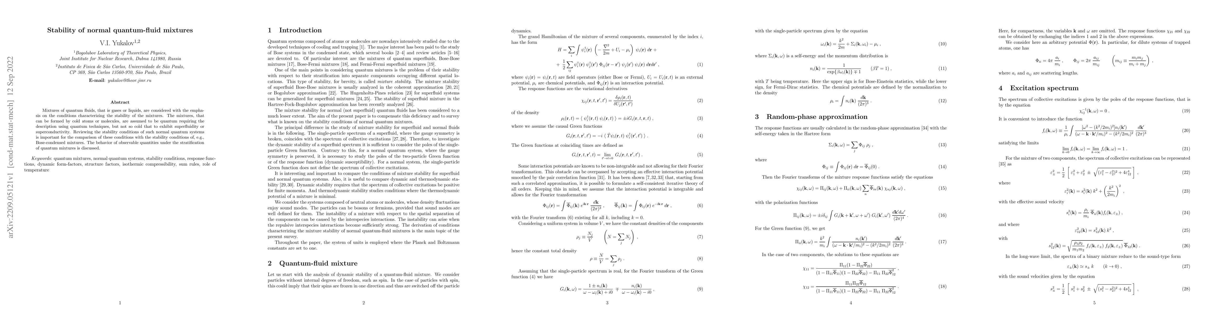 Thumbnail for Stability of normal quantum-fluid mixtures