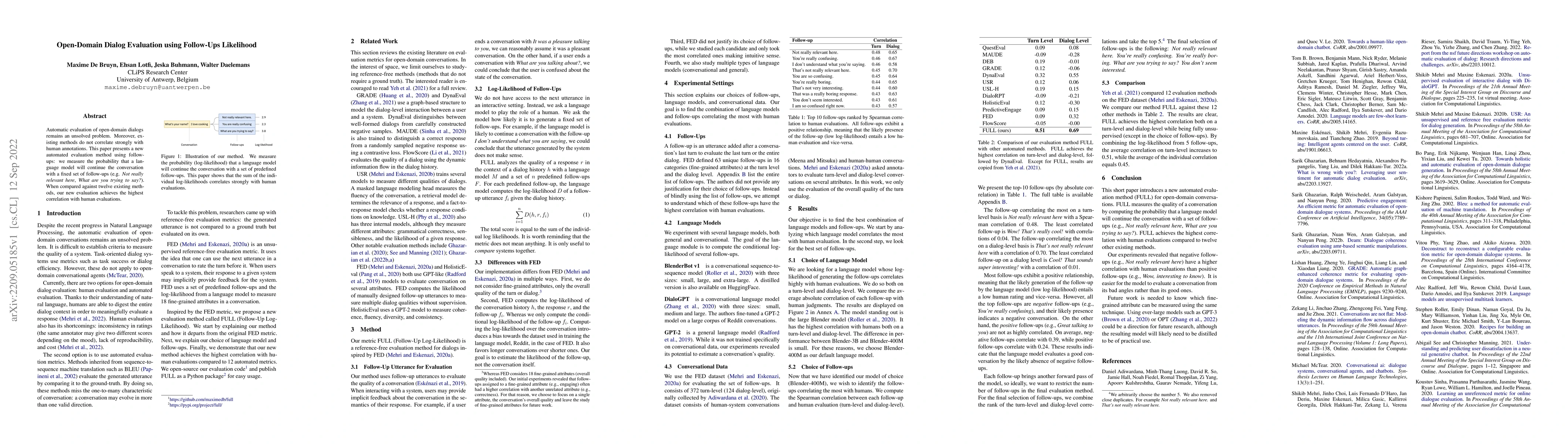 Thumbnail for Open-Domain Dialog Evaluation using Follow-Ups Likelihood
