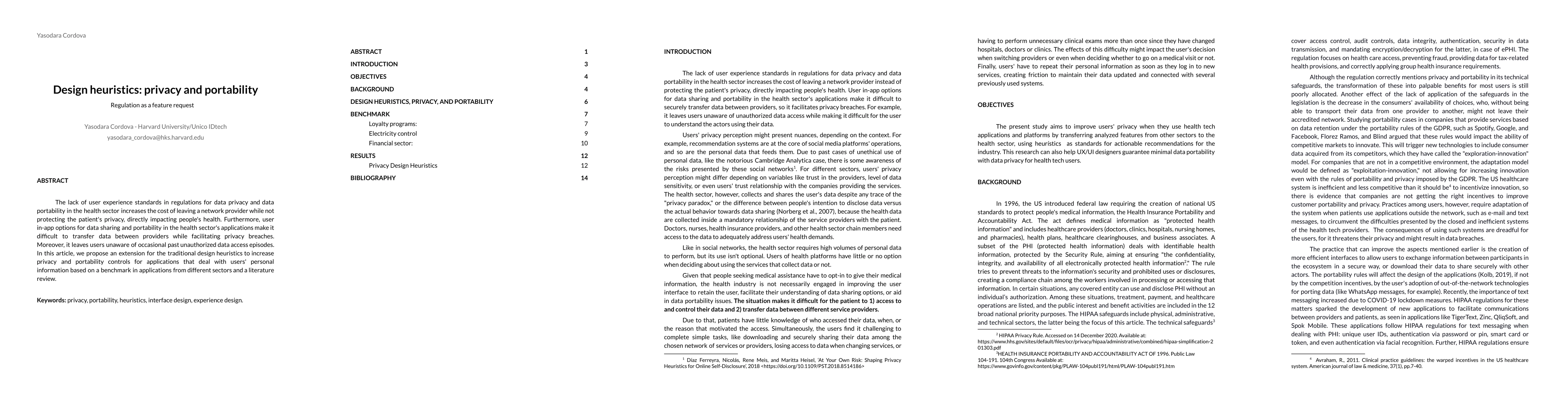 Thumbnail for Design heuristics: privacy and portability Regulation as a feature
  request