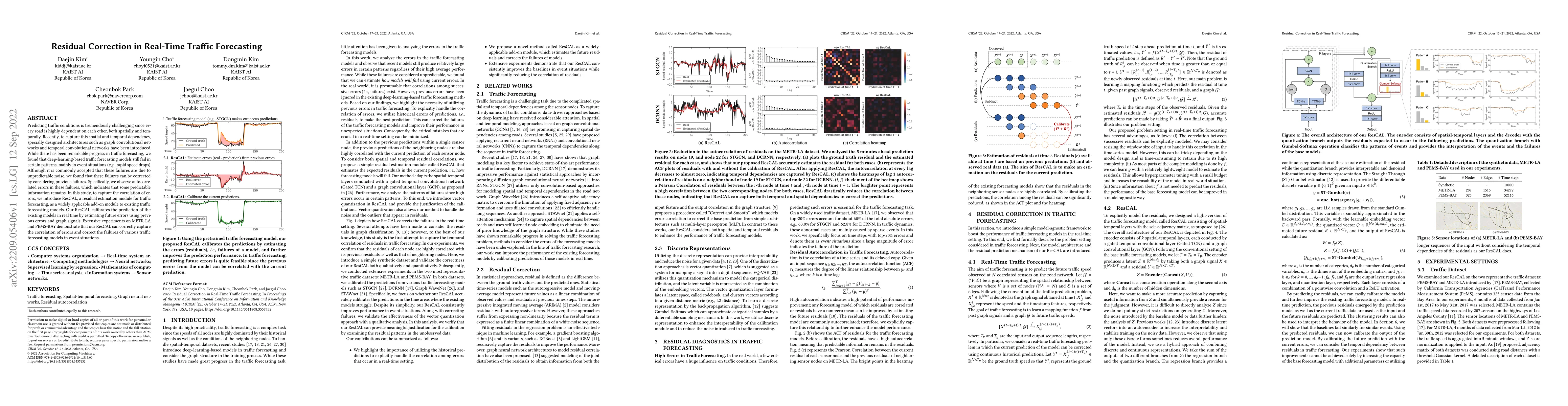 Thumbnail for Residual Correction in Real-Time Traffic Forecasting