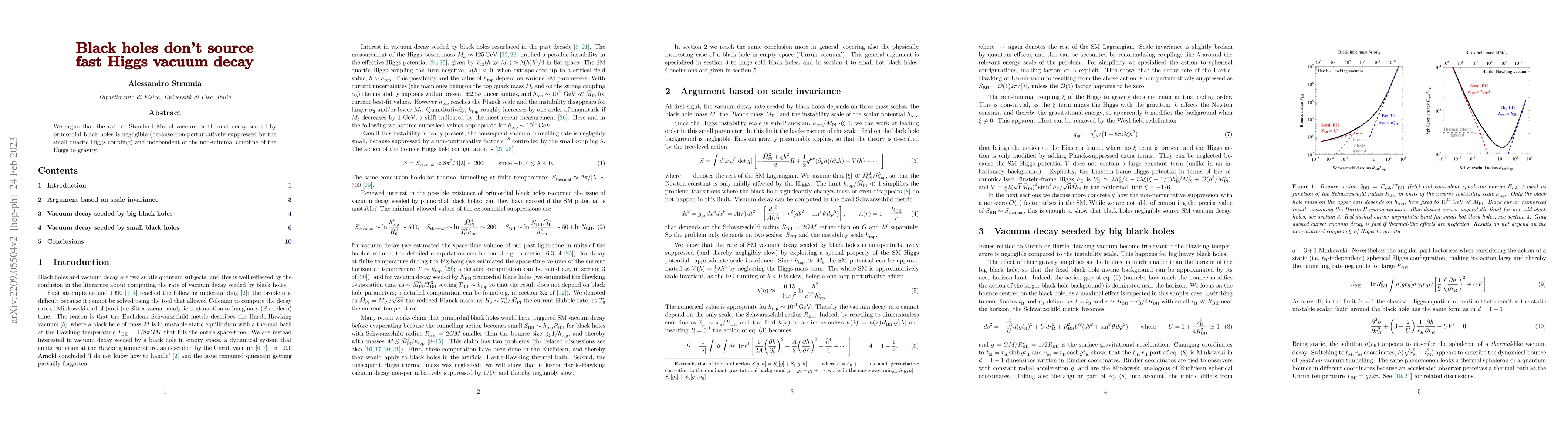 Thumbnail for Black holes don't source fast Higgs vacuum decay