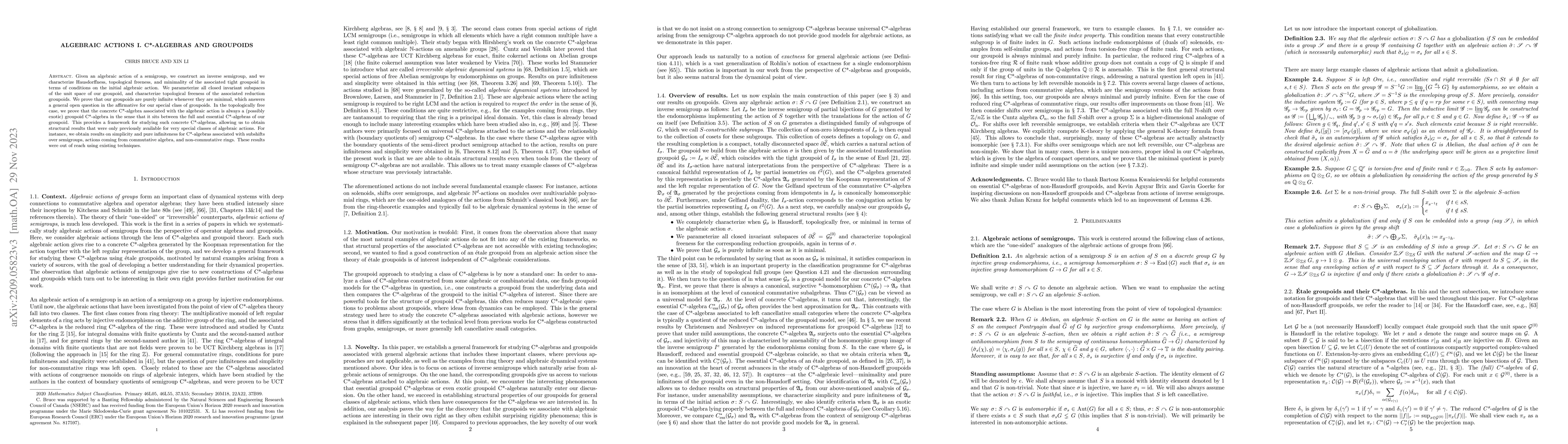 Thumbnail for Algebraic actions I. C*-algebras and groupoids