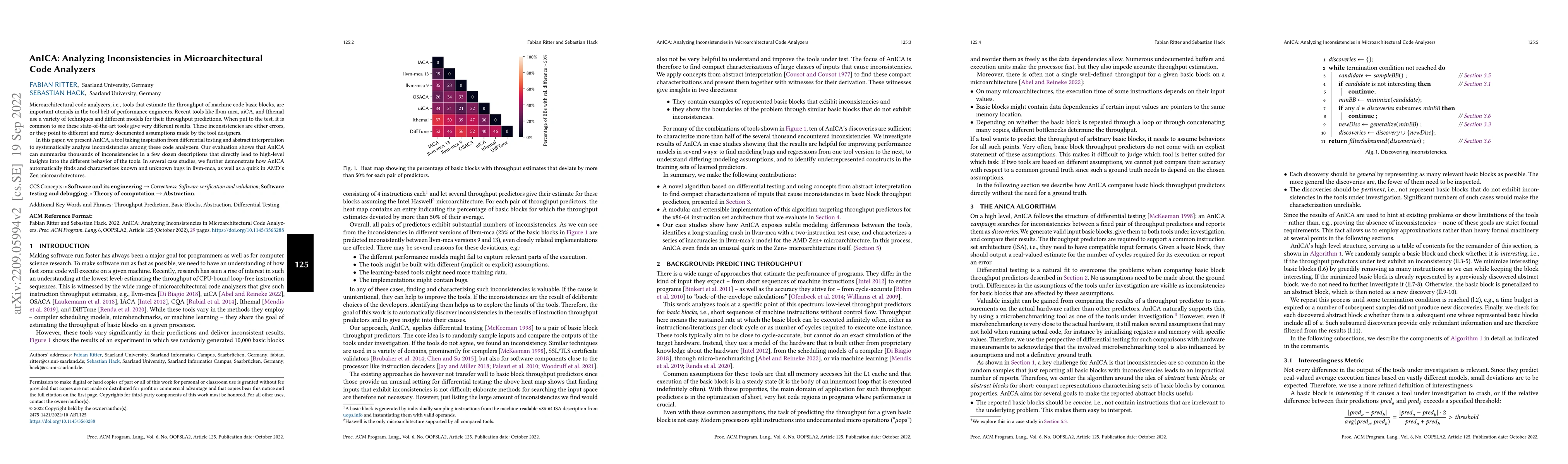 Thumbnail for AnICA: Analyzing Inconsistencies in Microarchitectural Code Analyzers