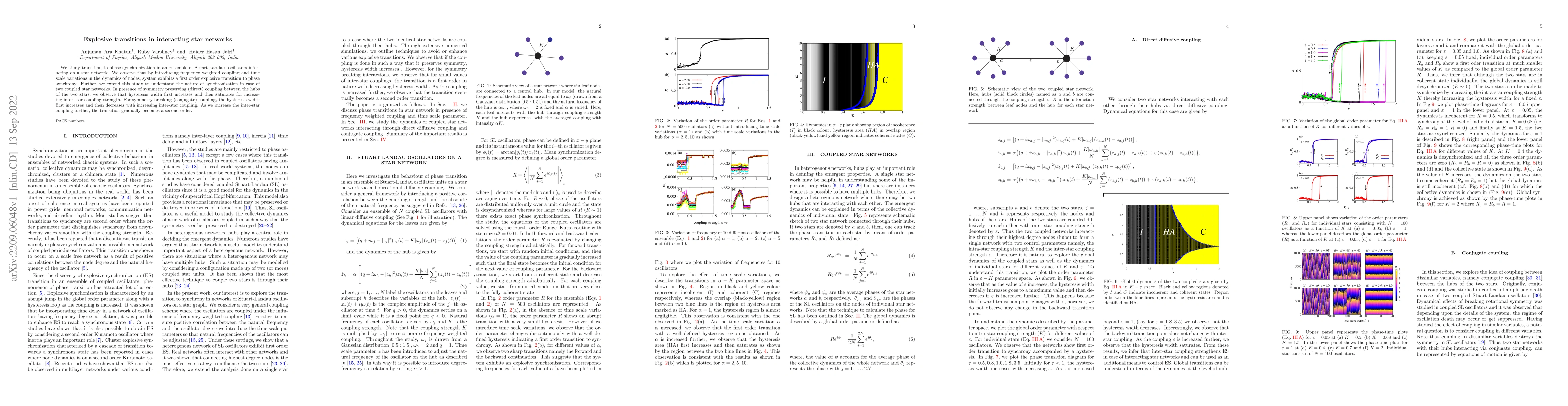 Thumbnail for Explosive transitions in interacting star networks