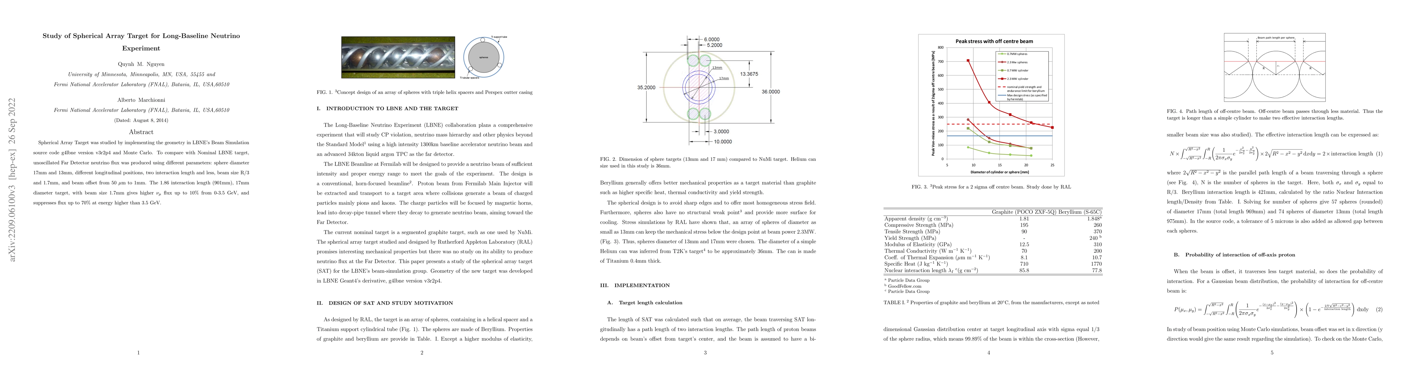 Thumbnail for Study of Spherical Array Target for Long-Baseline Neutrino Experiment