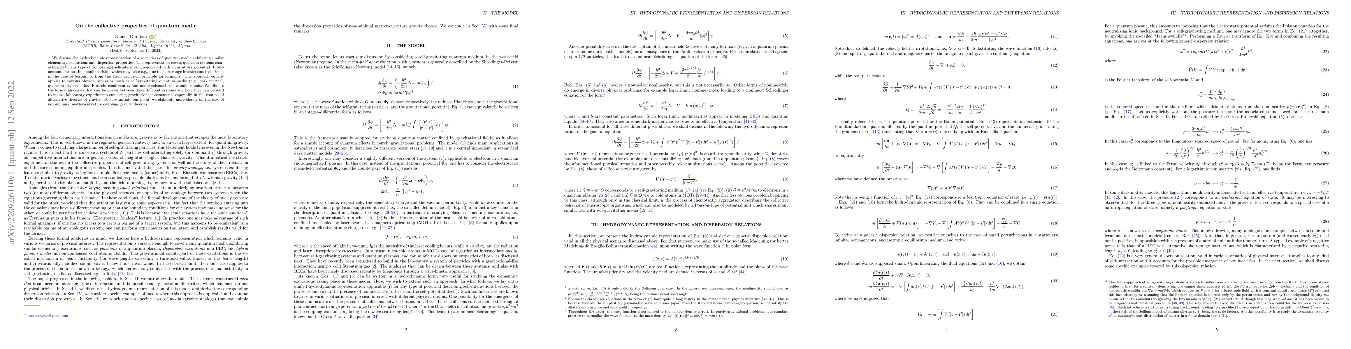 Thumbnail for On the collective properties of quantum media
