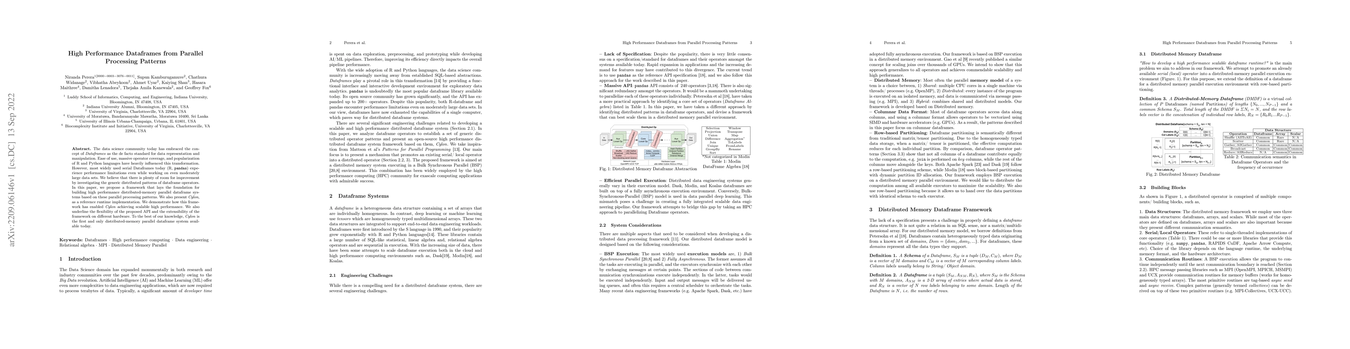 Thumbnail for High Performance Dataframes from Parallel Processing Patterns