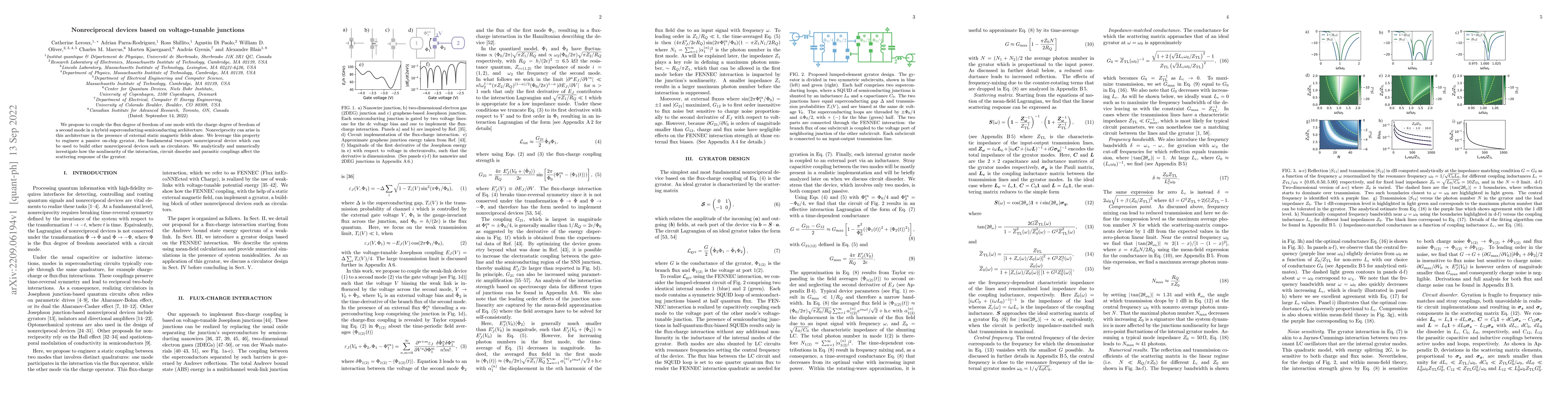 Thumbnail for Nonreciprocal devices based on voltage-tunable junctions