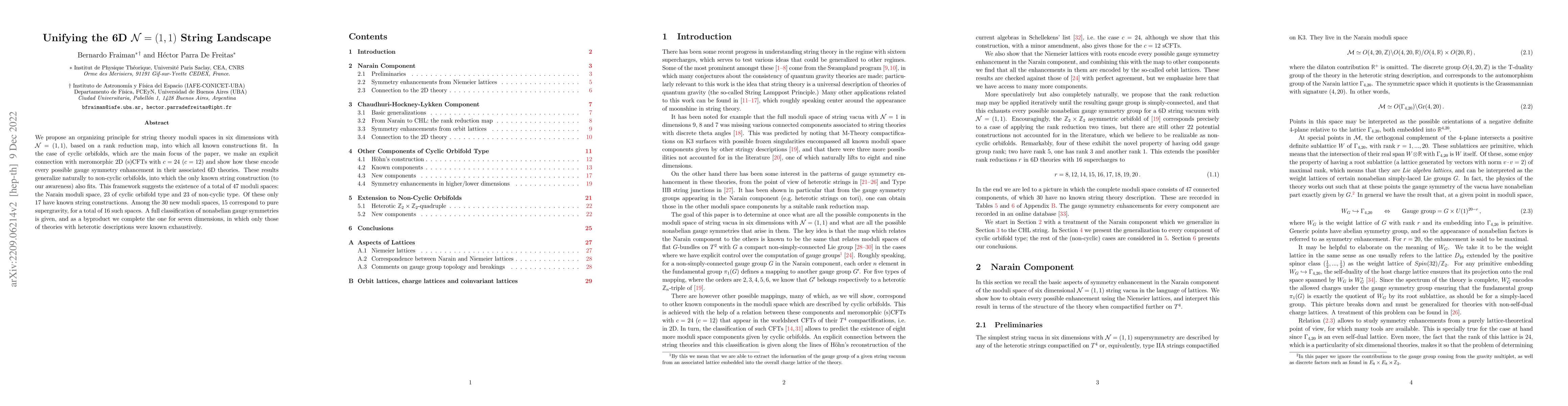 Thumbnail for Unifying the 6D $\mathcal{N}=(1,1)$ String Landscape