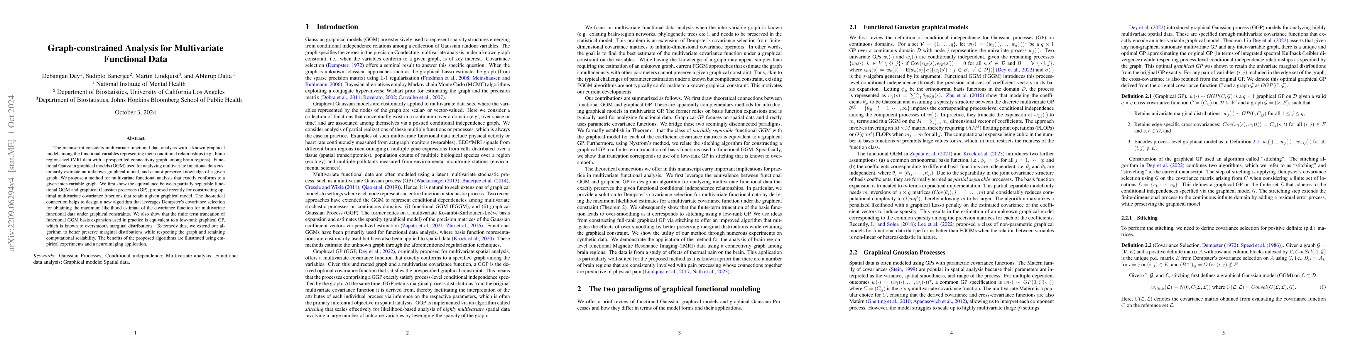 Thumbnail for Graph-constrained Analysis for Multivariate Functional Data