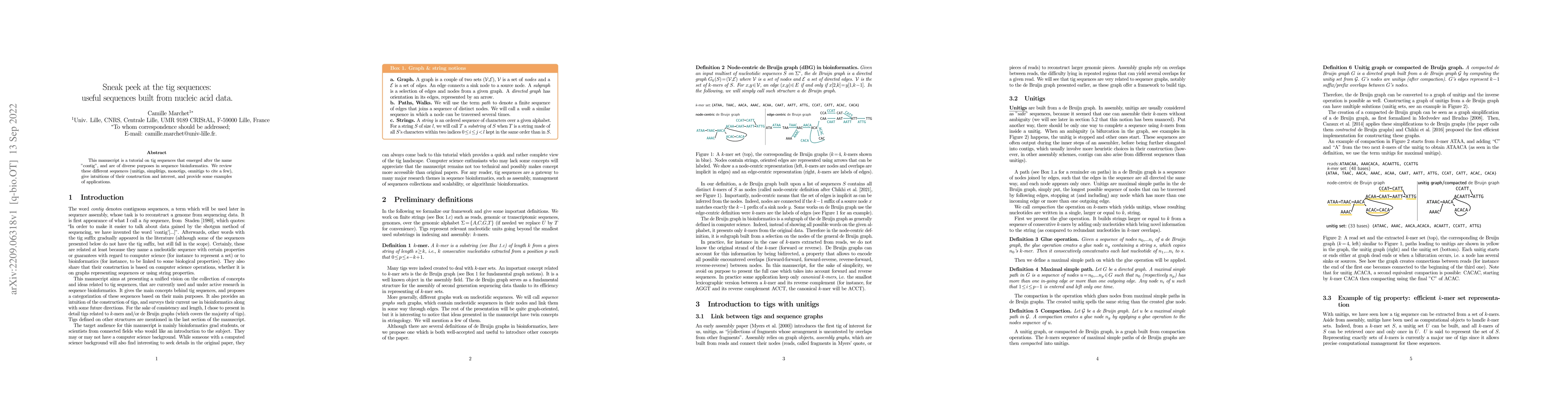 Thumbnail for Sneak peek at the tig sequences: useful sequences built from nucleic
  acid data