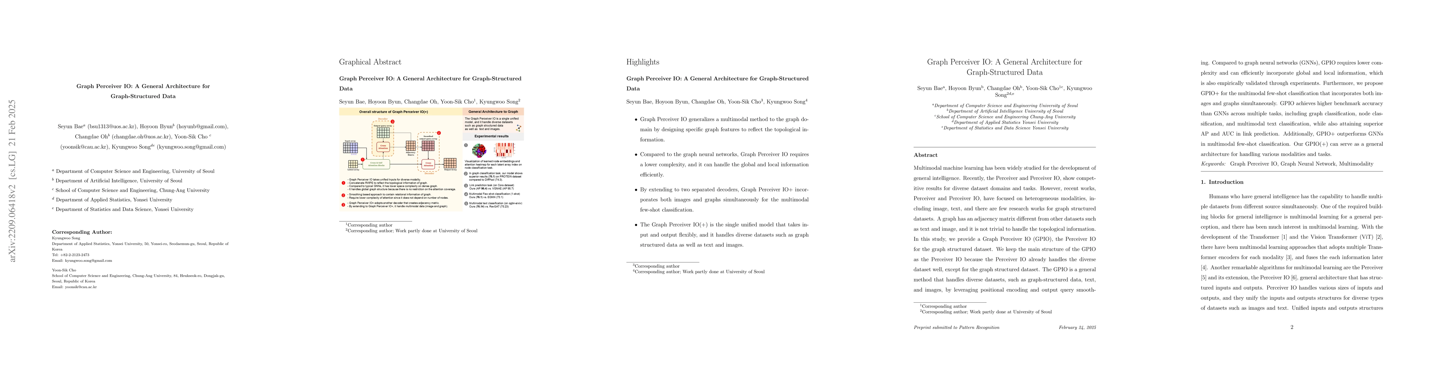 Thumbnail for Graph Perceiver IO: A General Architecture for Graph Structured Data