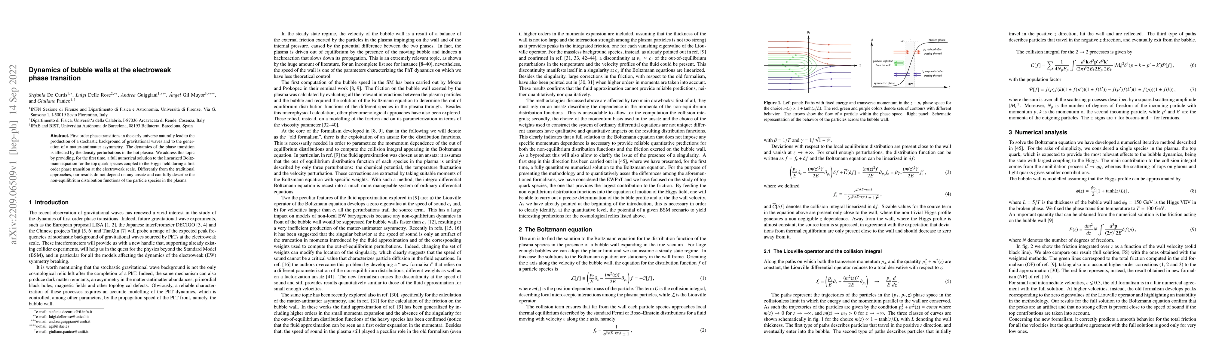 Thumbnail for Dynamics of bubble walls at the electroweak phase transition