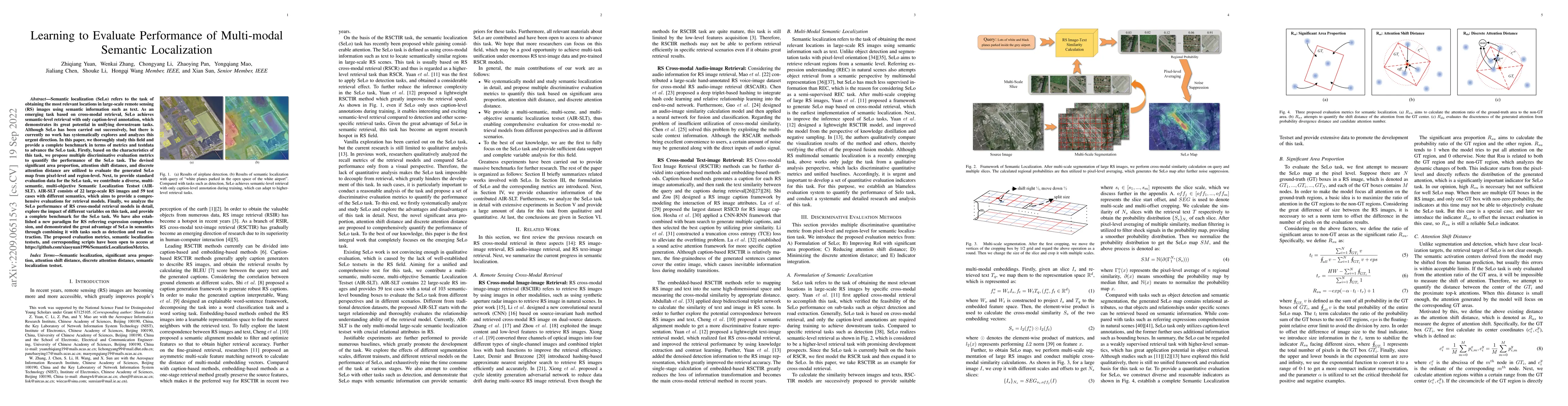 Thumbnail for Learning to Evaluate Performance of Multi-modal Semantic Localization