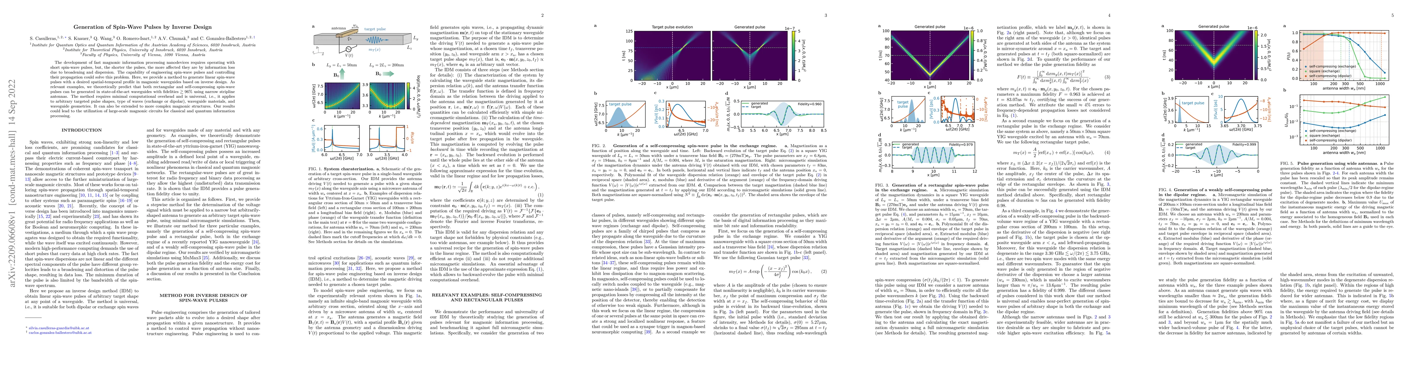 Thumbnail for Generation of Spin-Wave Pulses by Inverse Design