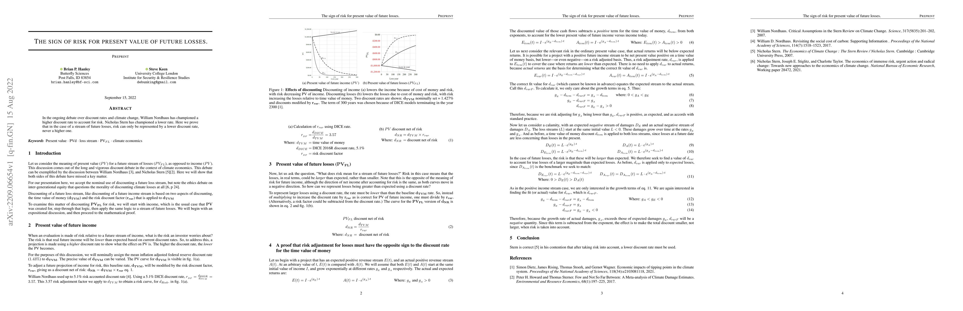 Thumbnail for The Sign of Risk for Present Value of Future Losses