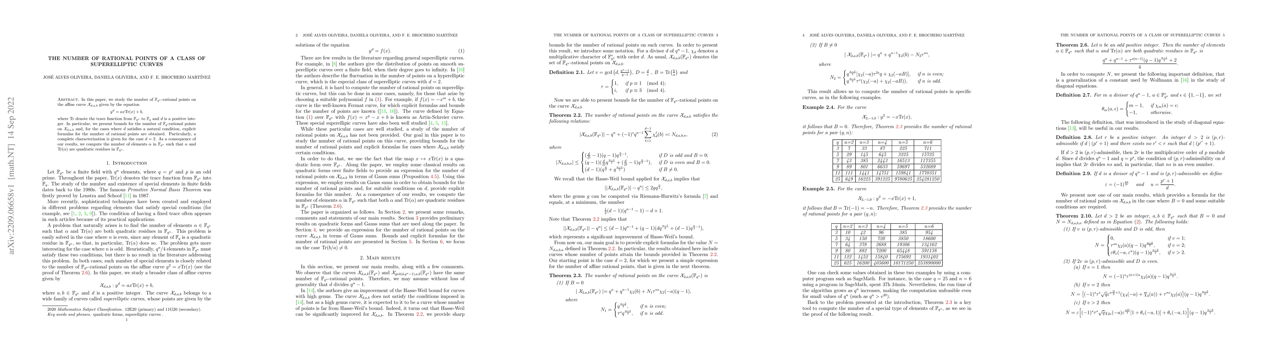 Thumbnail for The number of rational points of a class of superelliptic curves