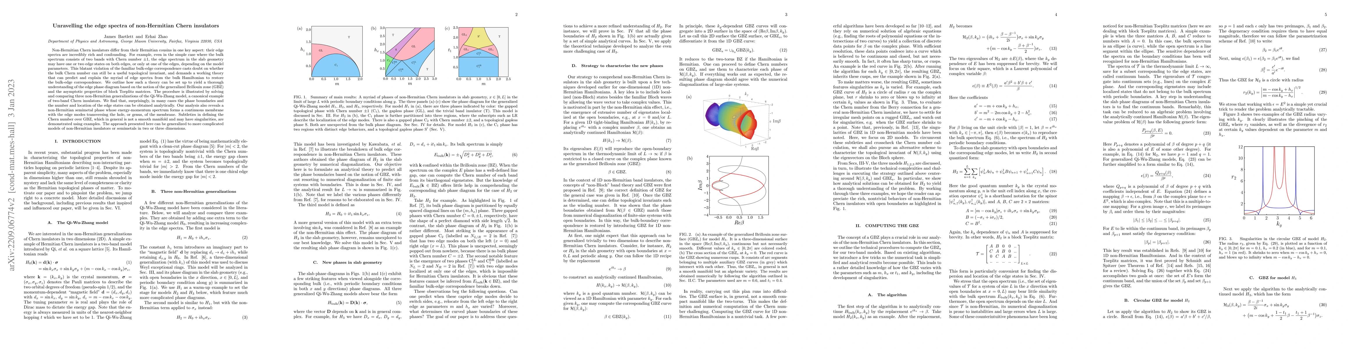 Thumbnail for Unravelling the edge spectra of non-Hermitian Chern insulators