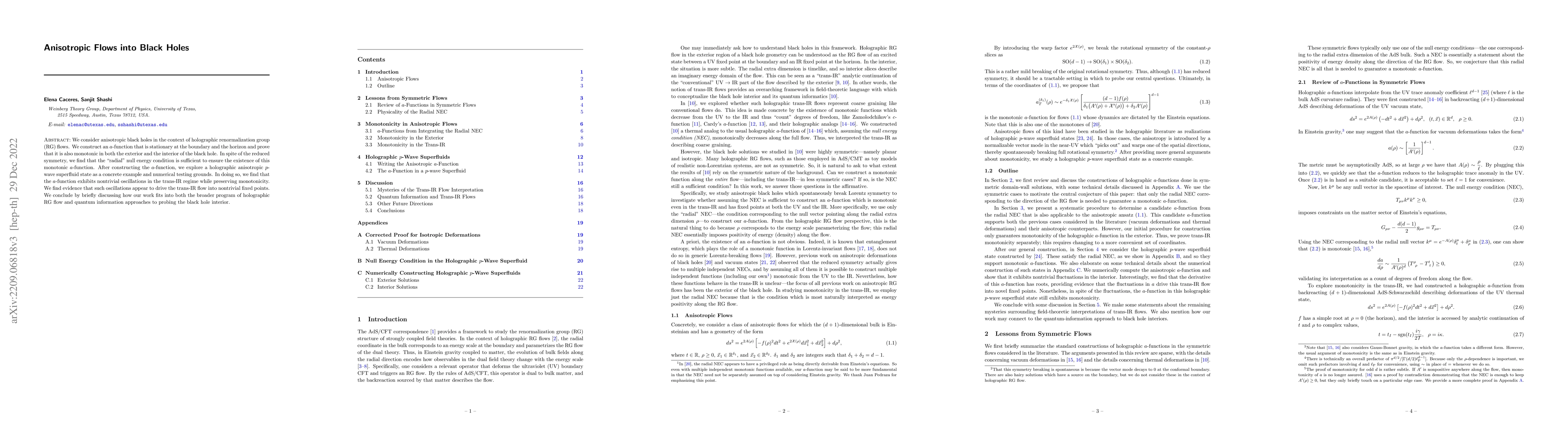 Thumbnail for Anisotropic Flows into Black Holes