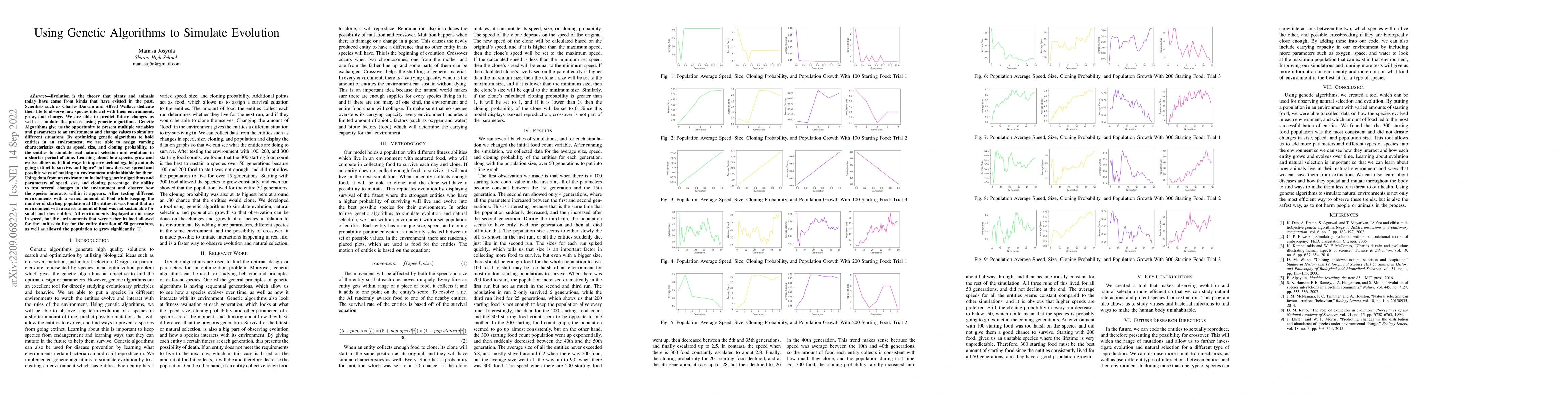Thumbnail for Using Genetic Algorithms to Simulate Evolution