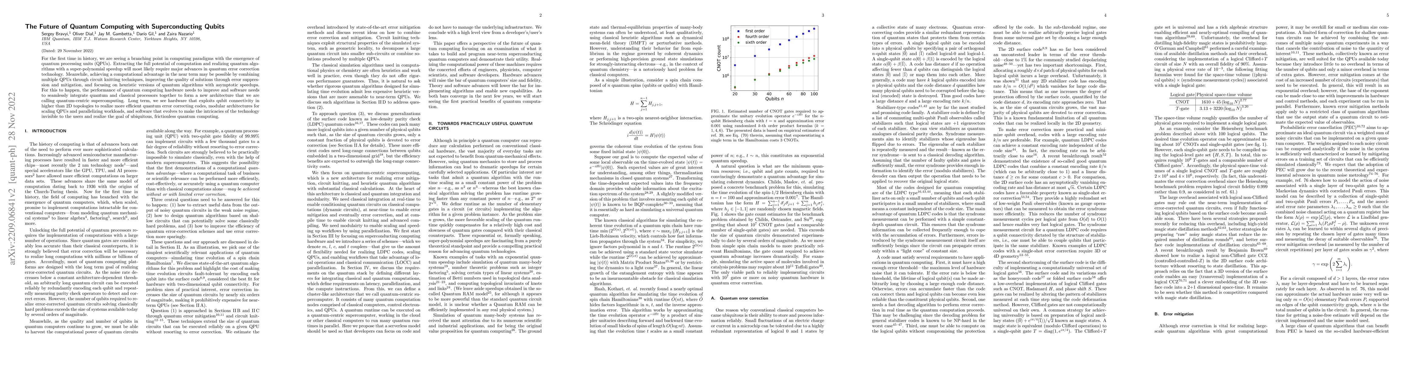 Thumbnail for The Future of Quantum Computing with Superconducting Qubits