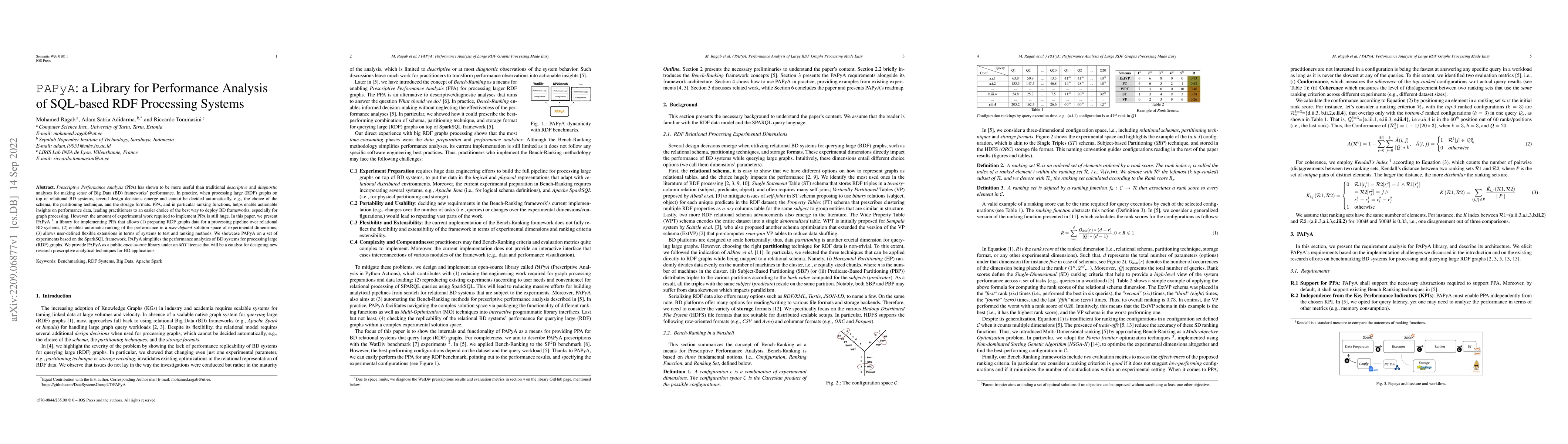 Thumbnail for PAPyA: Performance Analysis of Large RDF Graphs Processing Made Easy
