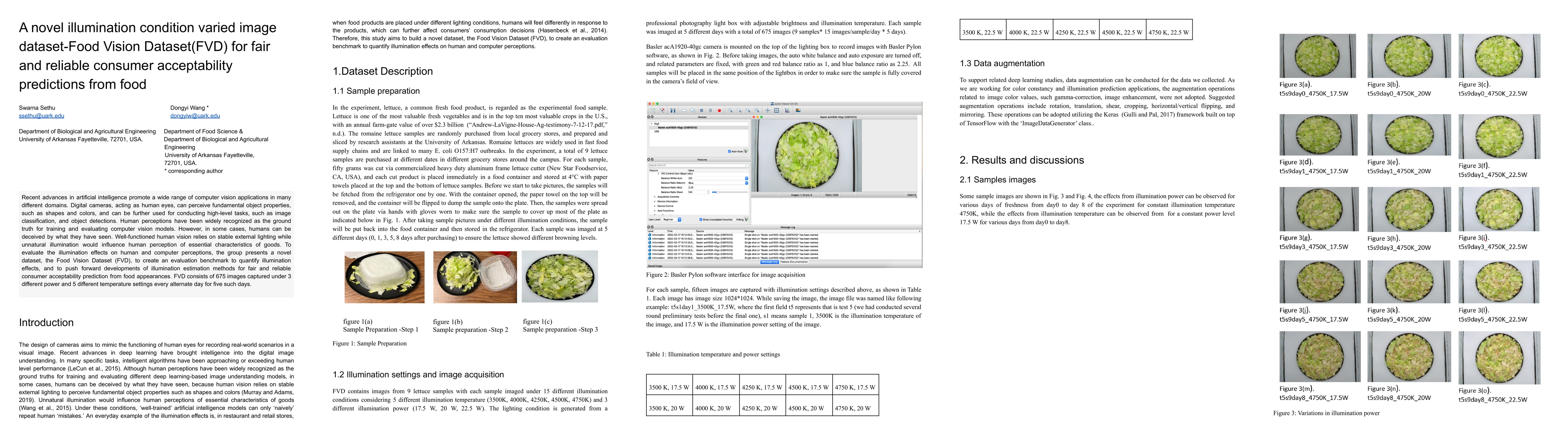Thumbnail for A novel illumination condition varied image dataset-Food Vision Dataset
  (FVD) for fair and reliable consumer acceptability predictions from food