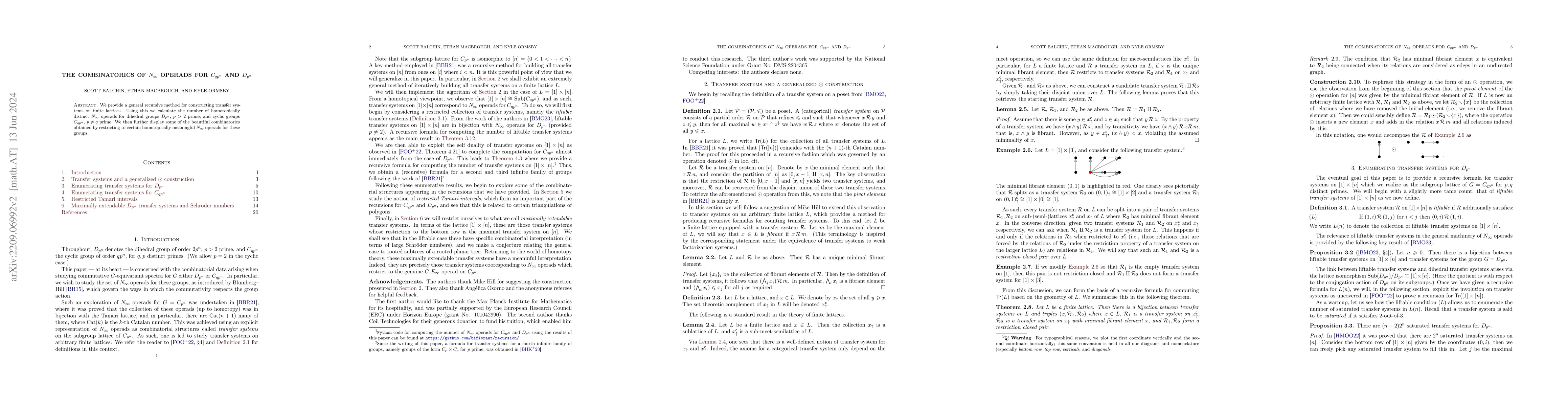 Thumbnail for The combinatorics of $N_\infty$ operads for $C_{qp^n}$ and $D_{p^n}$