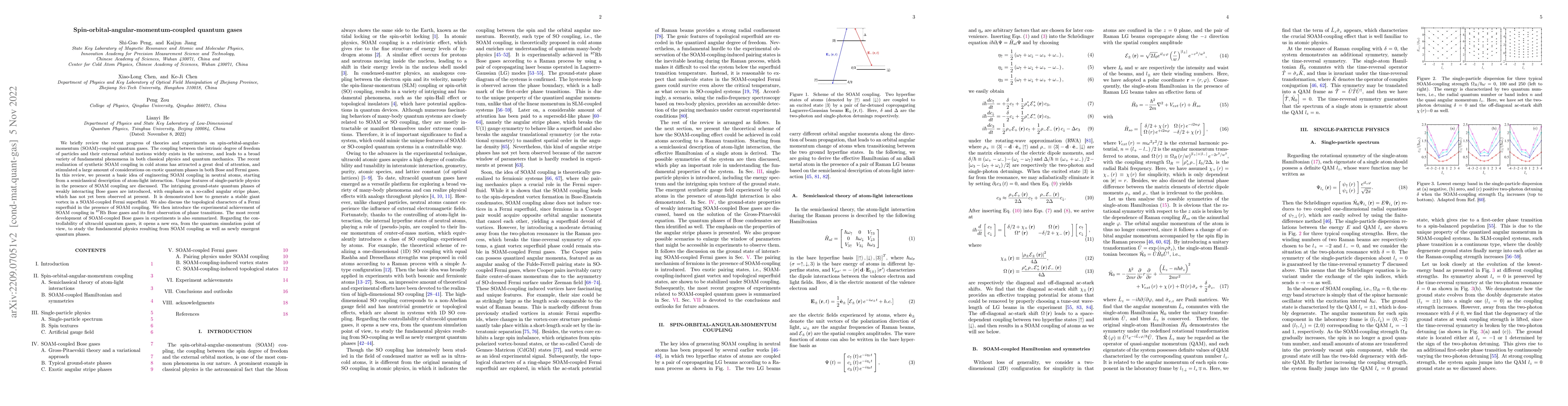 Thumbnail for Spin-orbital-angular-momentum-coupled quantum gases