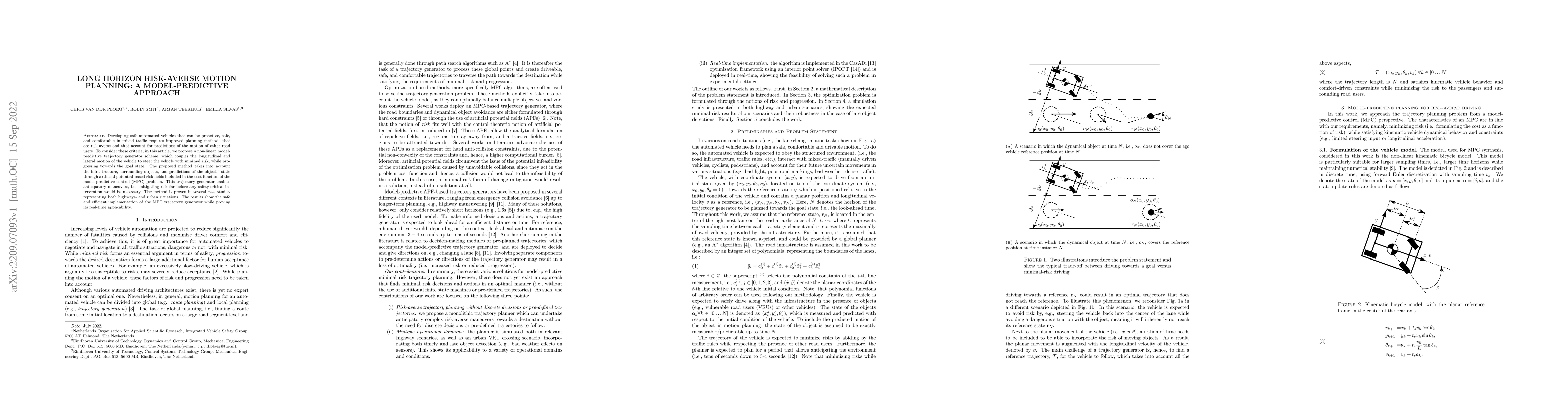 Thumbnail for Long Horizon Risk-Averse Motion Planning: a Model-Predictive Approach