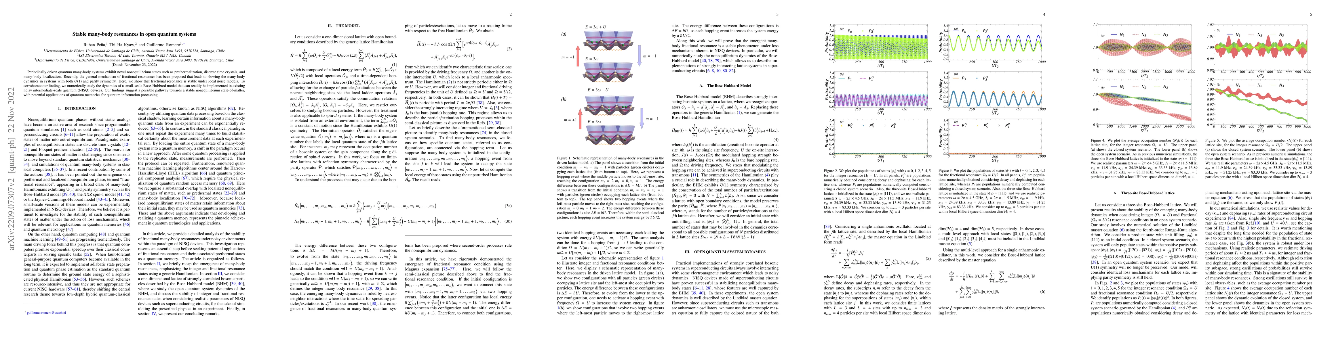 Thumbnail for Stable many-body resonances in open quantum systems