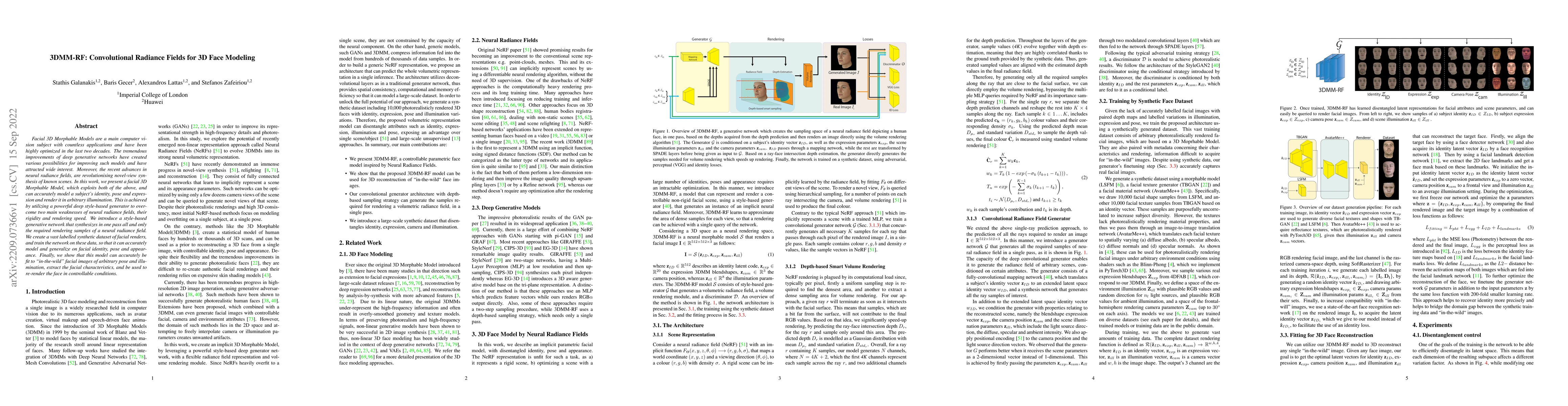 Thumbnail for 3DMM-RF: Convolutional Radiance Fields for 3D Face Modeling