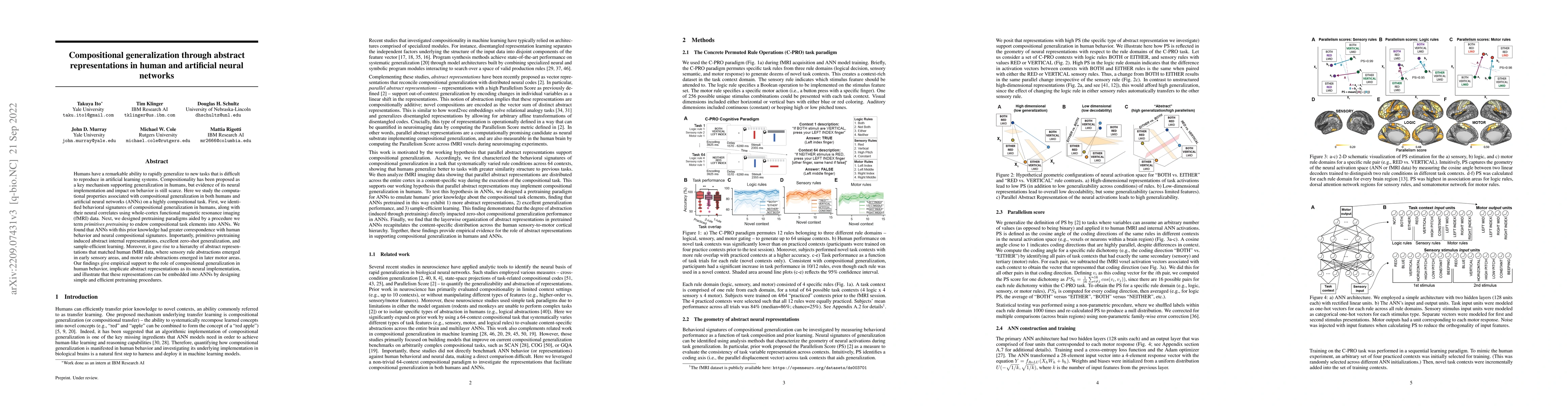 Thumbnail for Compositional generalization through abstract representations in human
  and artificial neural networks