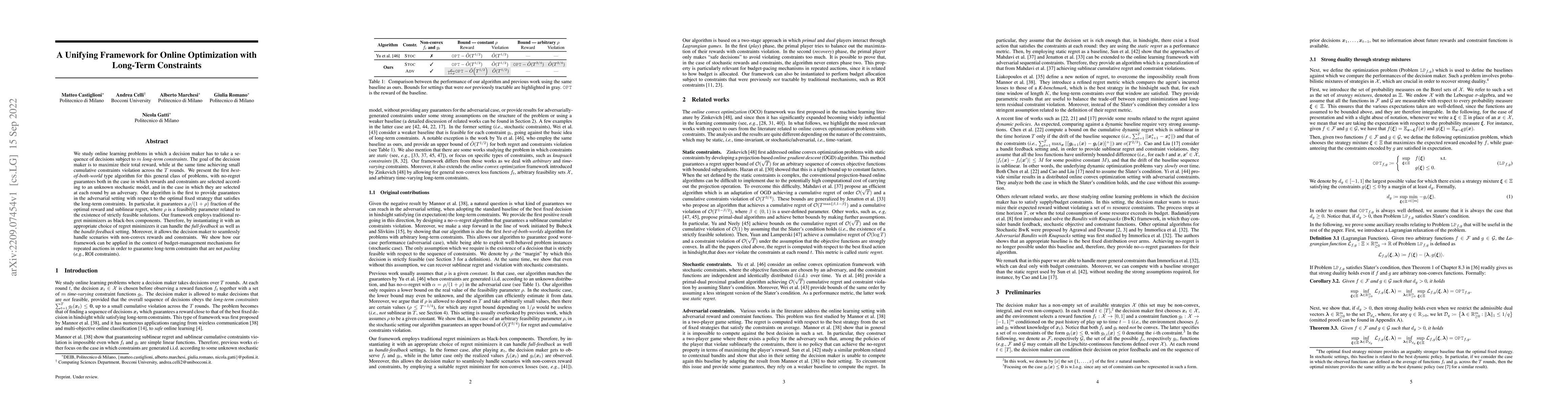 Thumbnail for A Unifying Framework for Online Optimization with Long-Term Constraints