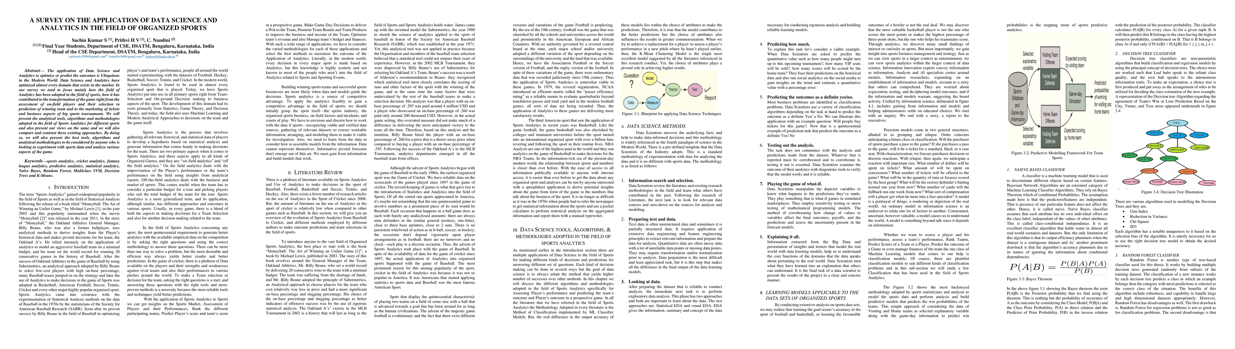 Thumbnail for A Survey on the application of Data Science And Analytics in the field
  of Organised Sports