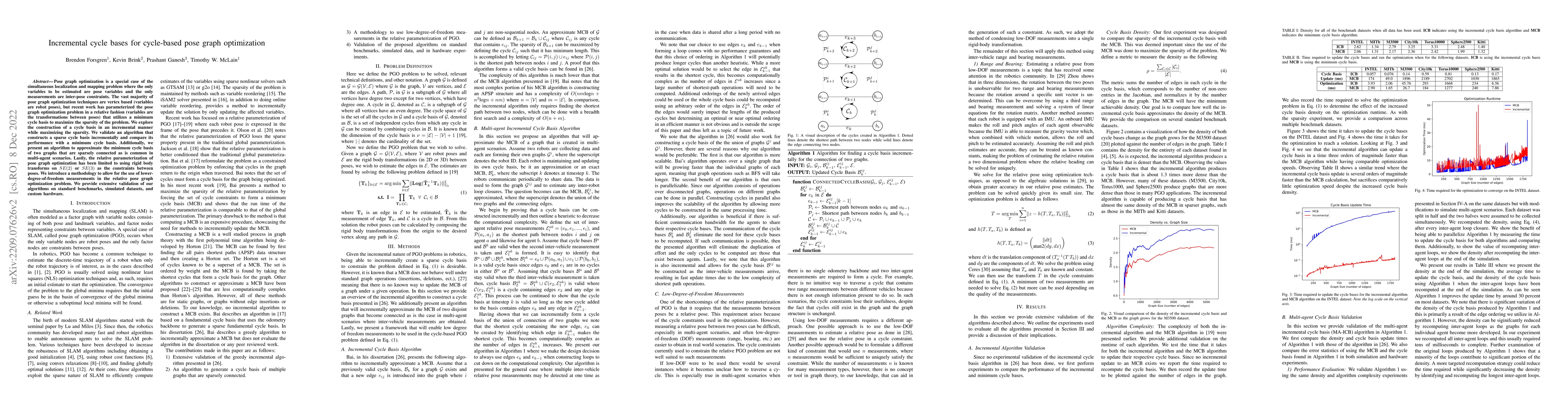 Thumbnail for Incremental cycle bases for cycle-based pose graph optimization