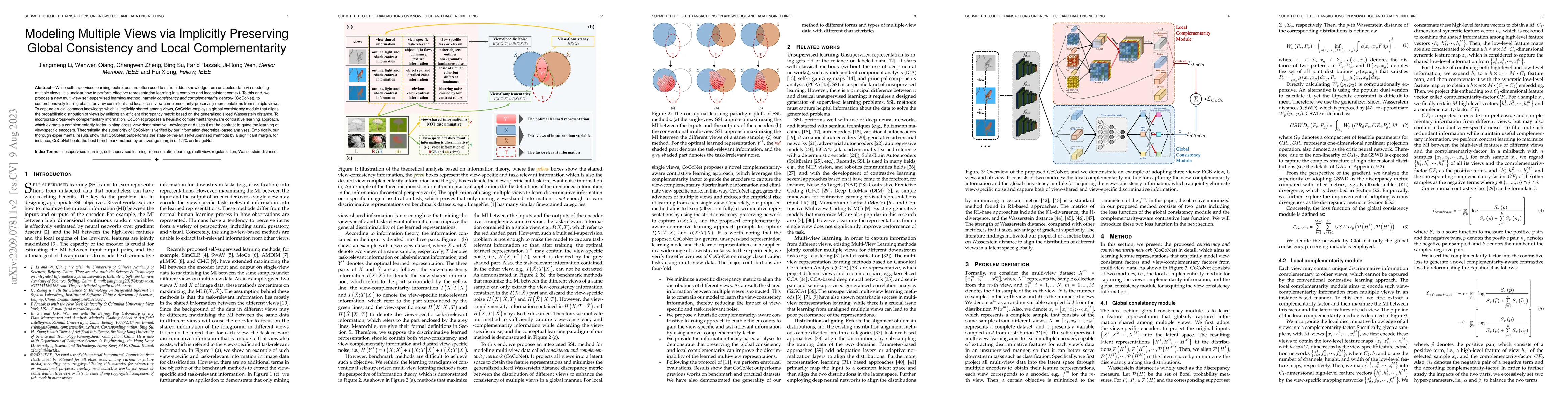 Thumbnail for Modeling Multiple Views via Implicitly Preserving Global Consistency and
  Local Complementarity
