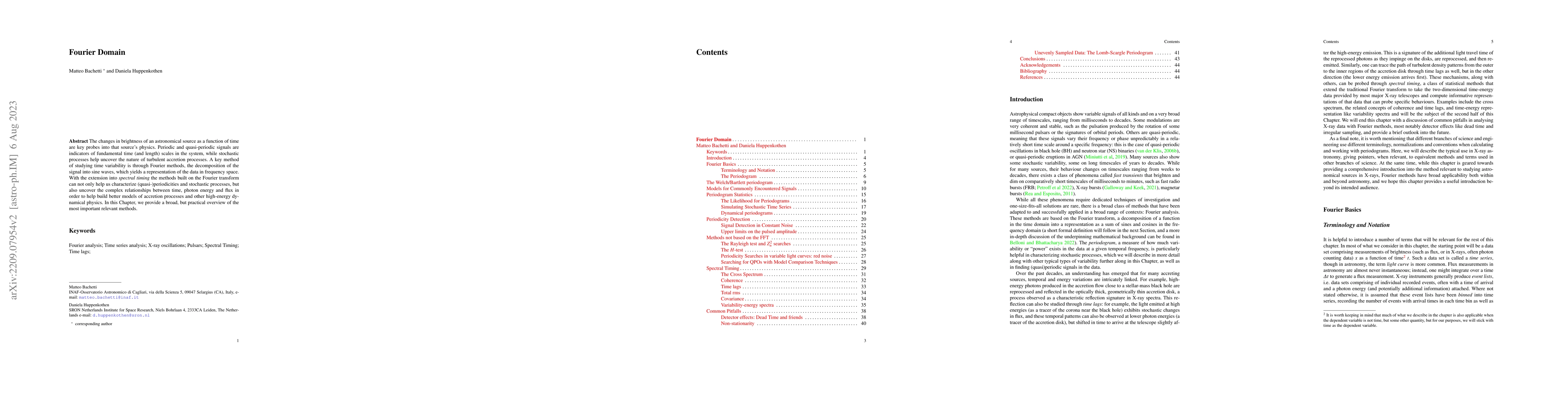 Thumbnail for Fourier Domain