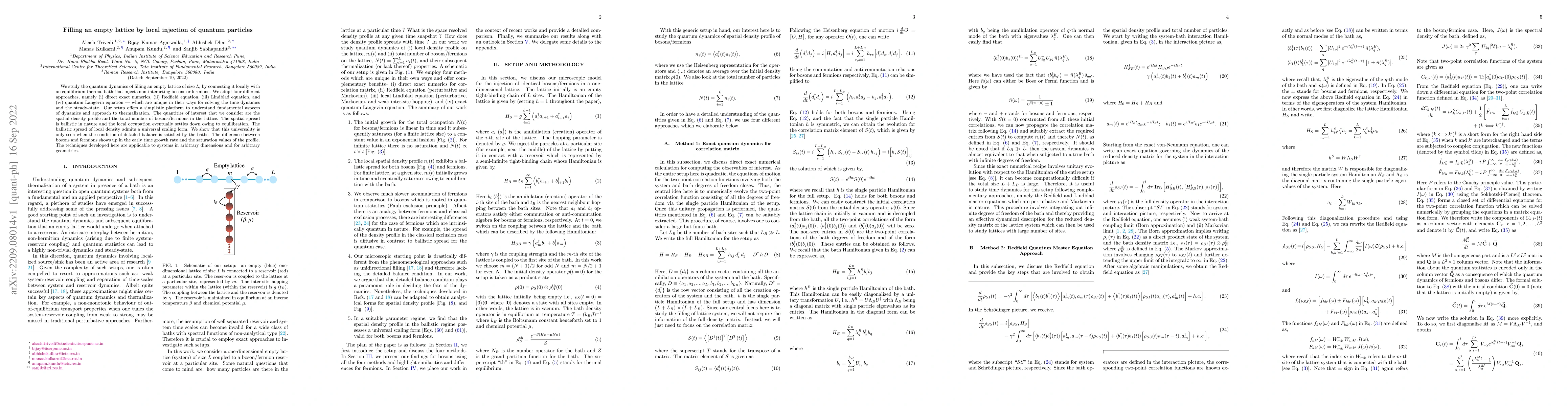Thumbnail for Filling an empty lattice by local injection of quantum particles