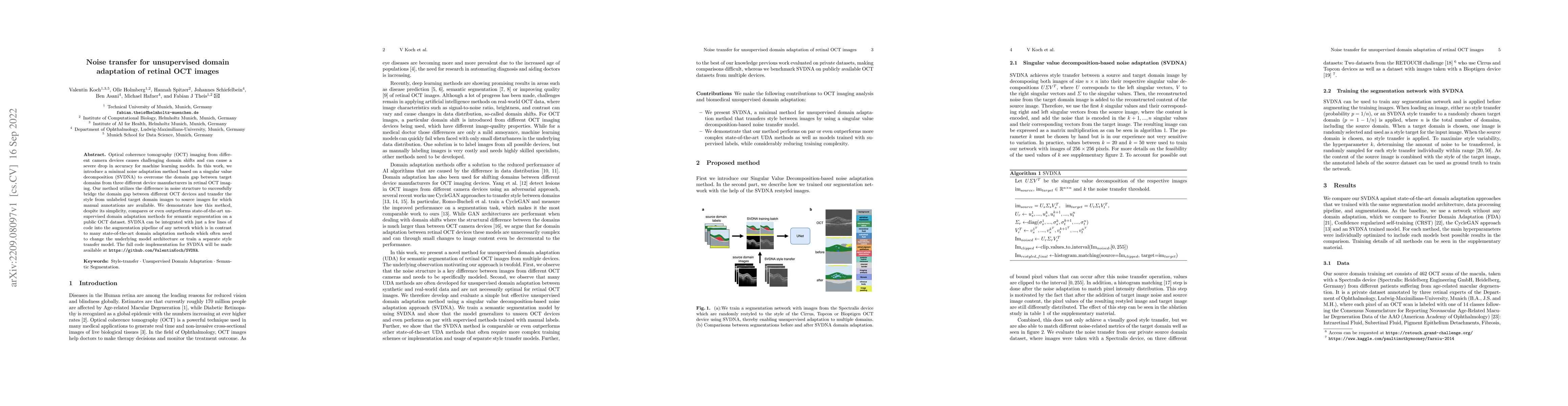 Thumbnail for Noise transfer for unsupervised domain adaptation of retinal OCT images